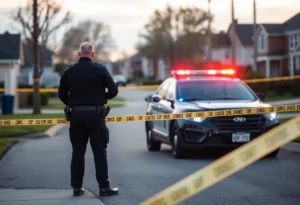 Police Presence at Shooting Scene in Greenville County