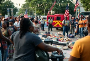 Chaos at Juneteenth Celebration