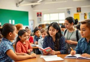 School environment with engaged teachers and students
