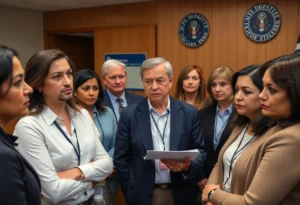 State Department employees expressing concern about upcoming layoffs