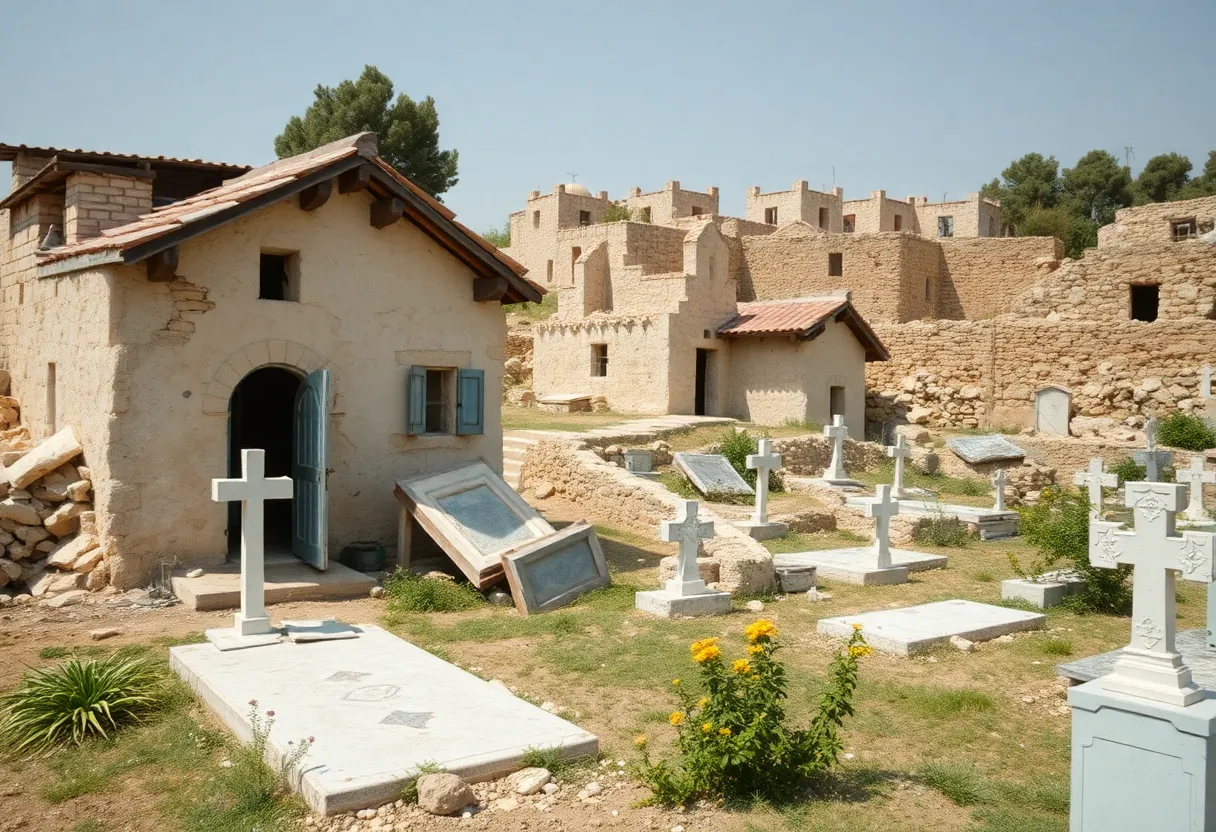 Damage to Religious Sites in Taybeh