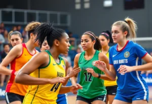 Female athletes competing in sports representing diversity and inclusivity.