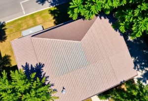 House demonstrating effective DIY strategies for managing roof heat.