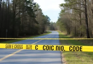 Investigation Scene in Harleyville