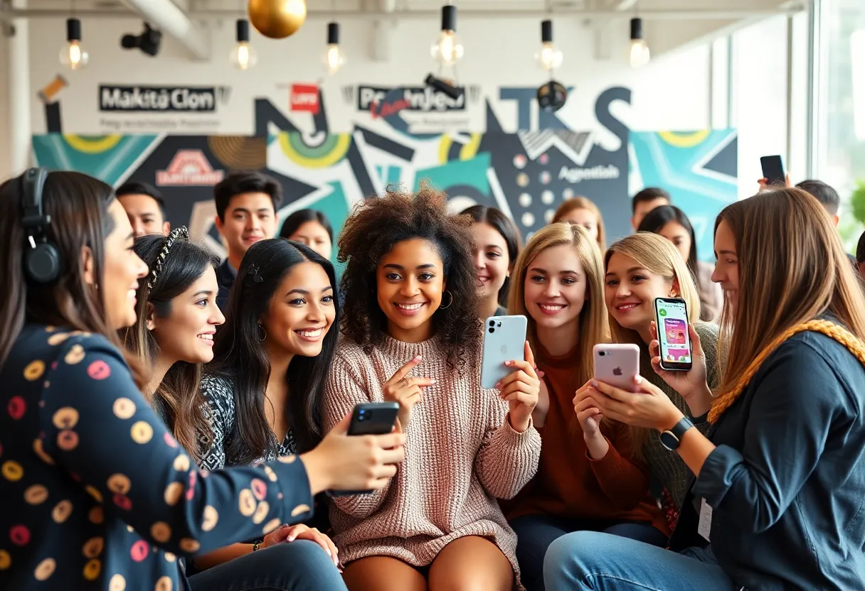 Influencer marketing strategy illustration