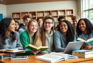 Students participating in the Middle College program at York Technical College