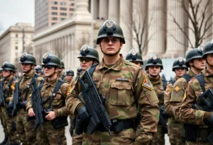 National Guard troops deployed for policing efforts in D.C.