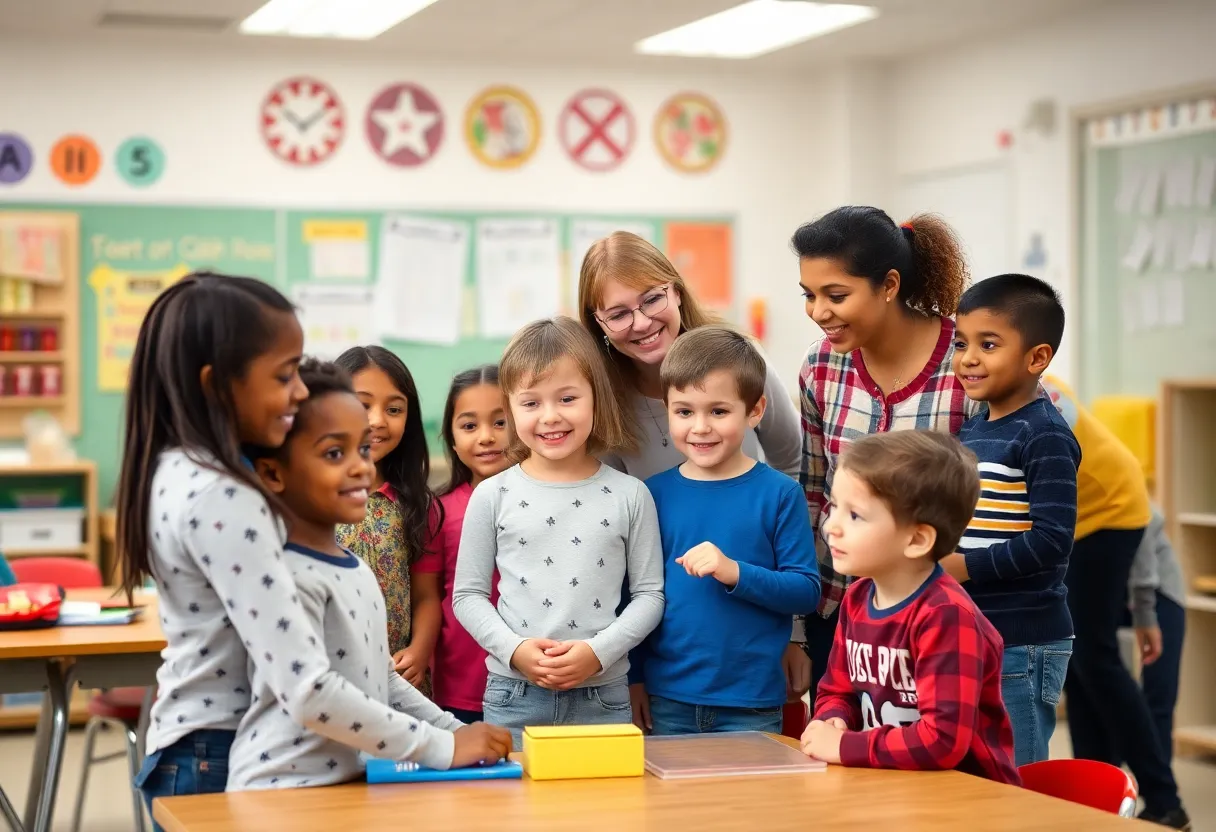 Classroom collaboration with students and teachers