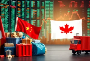 Visual representation of global trade tensions highlighting tariffs