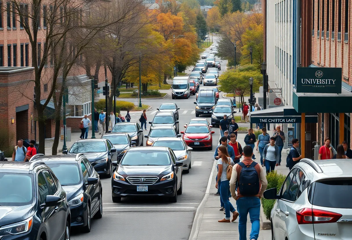 University of South Carolina Campus Traffic