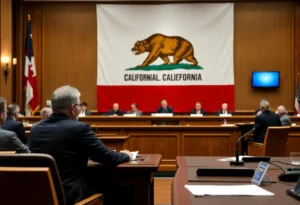 California lawmakers debating a bill on face coverings for federal agents