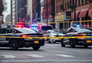 Police presence at a crime scene in Clinton County