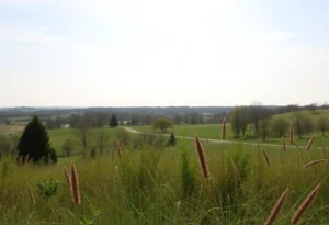 Lancaster County landscape highlighting mosquito habitat areas