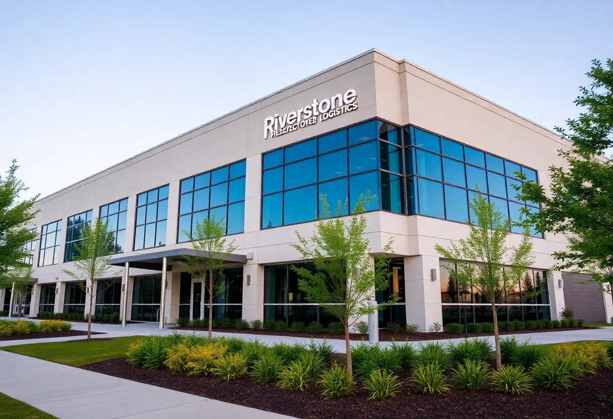 New headquarters of Riverstone Logistics in Rock Hill, SC
