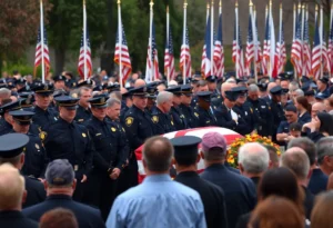 Funeral service for fallen detectives in York County