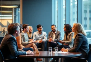 Group discussion on the meaning of citizenship