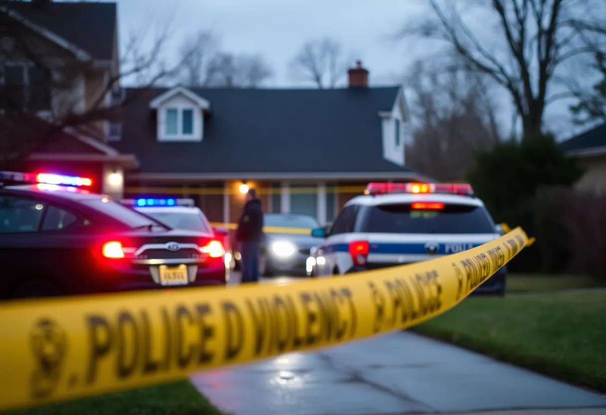 Police respond to a domestic violence situation in York County.