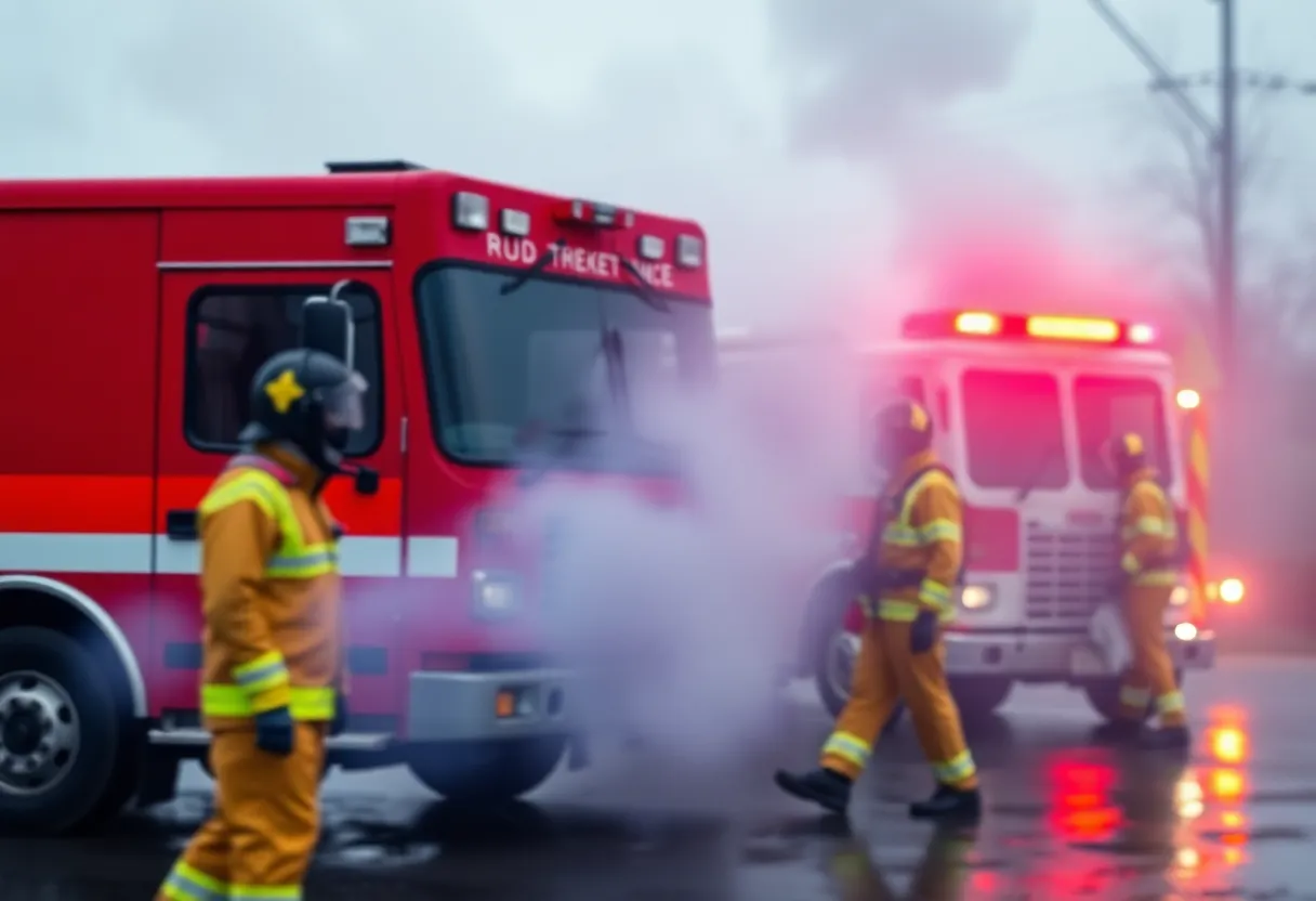 Abstract image representing hazmat services collaboration