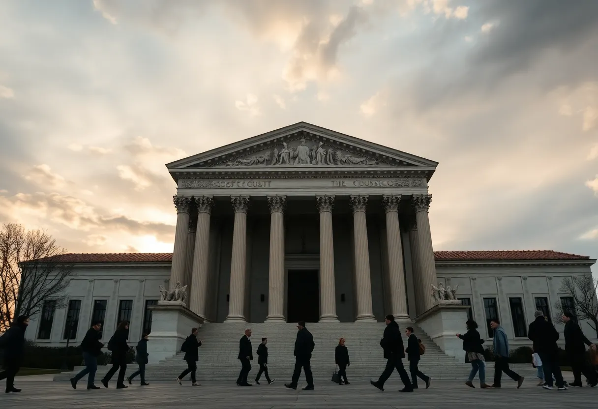 Exterior view of Lancaster County Courthouse
