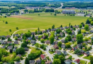 Residential neighborhoods in Lancaster County