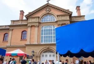 Exterior view of Lancaster Historical Courthouse Museum