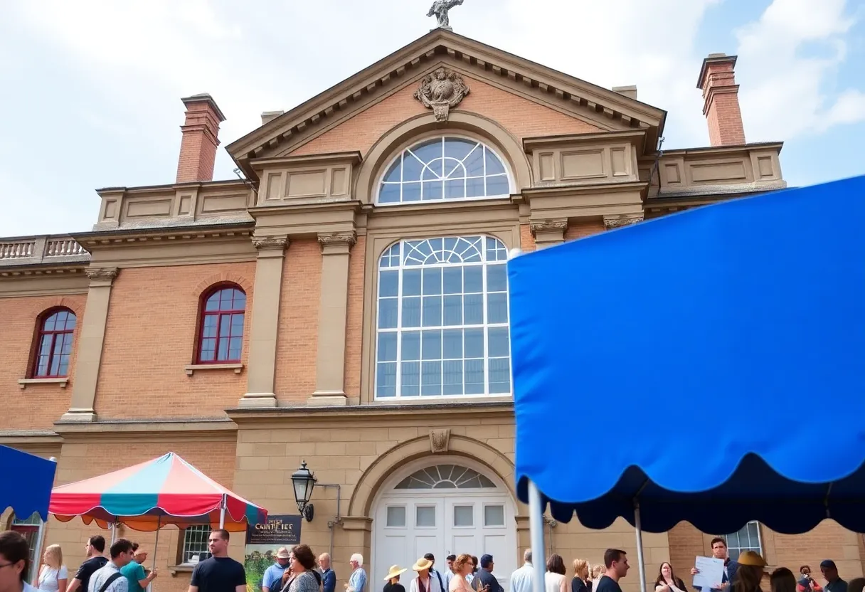 Exterior view of Lancaster Historical Courthouse Museum