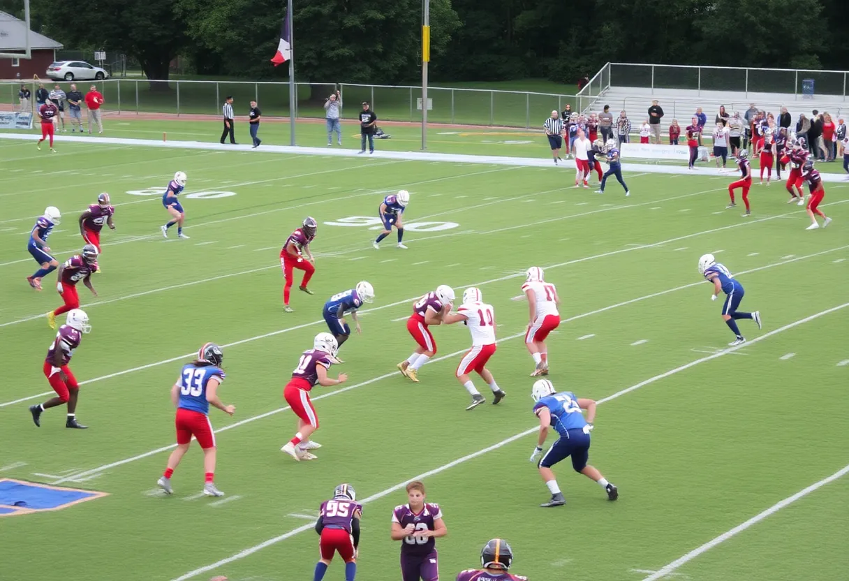 Northwestern Trojans dominate Rock Hill Bearcats in football game