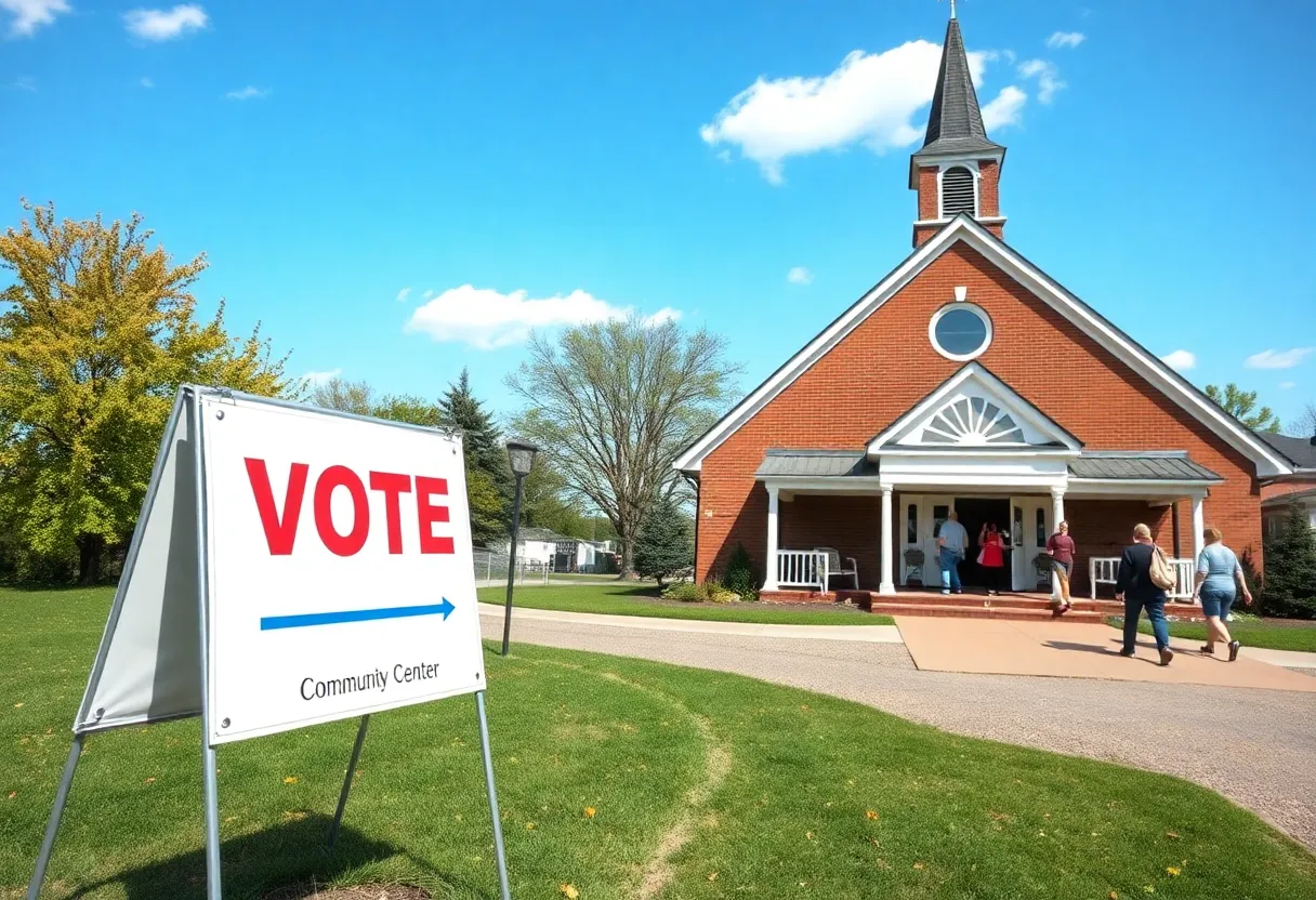 Community members heading to polling places in Lancaster County