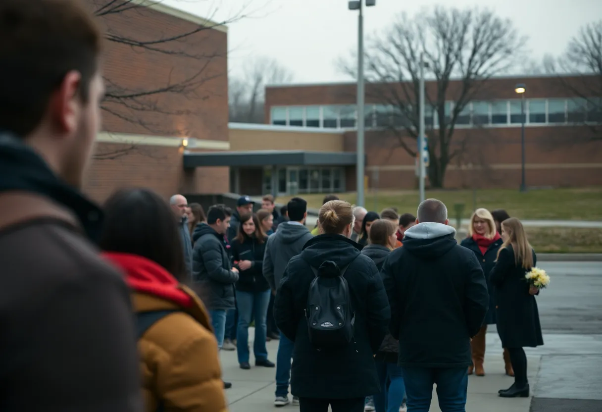 Community mourning after tragic shooting incident at Rock Hill High School