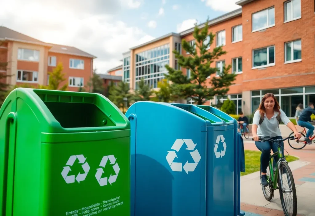 Sustainability initiatives at Winthrop University