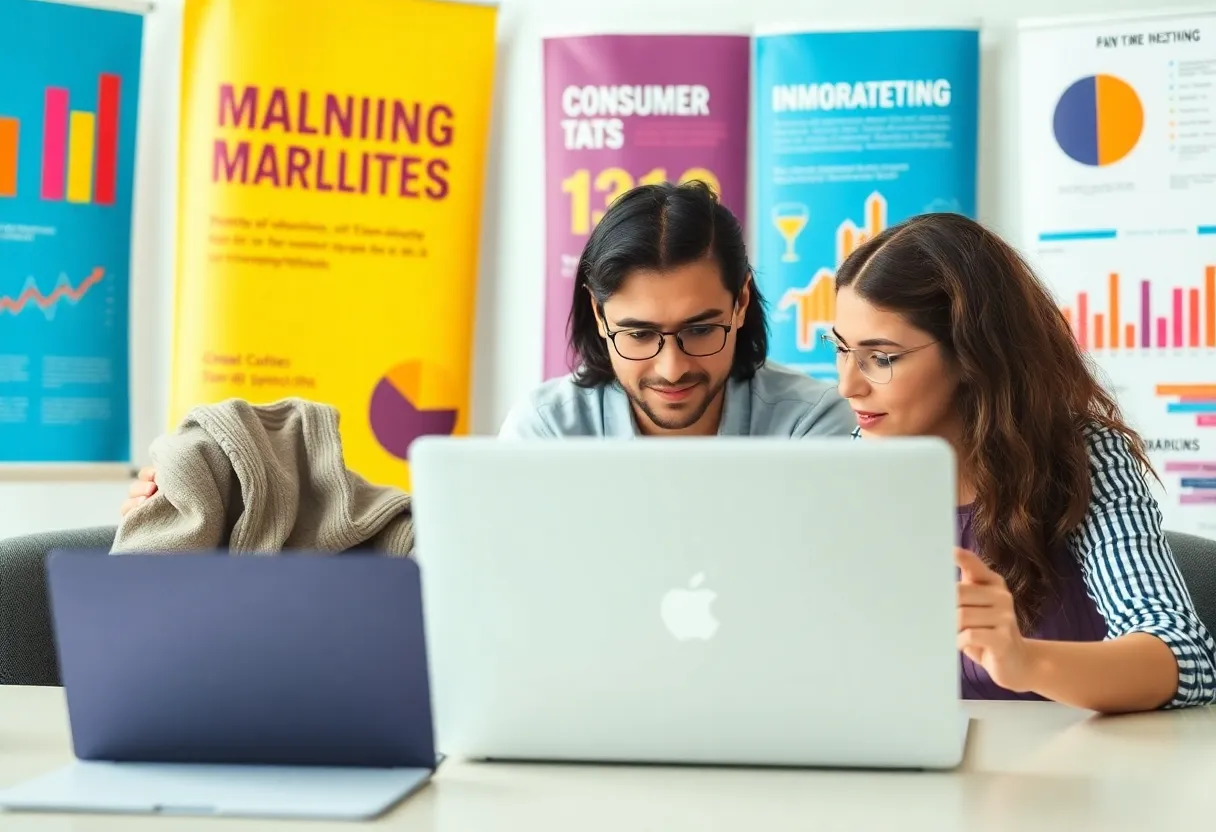 Marketing team utilizing behavioral segmentation data