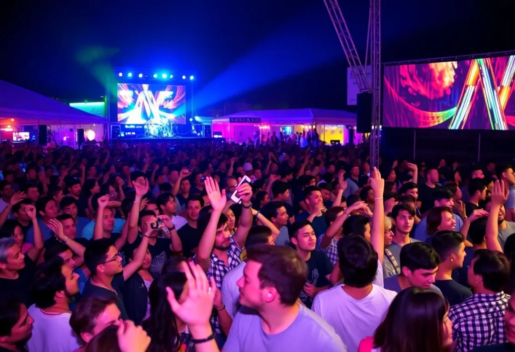 Crowd enjoying a concert at The Southgate House Revival in Newport KY