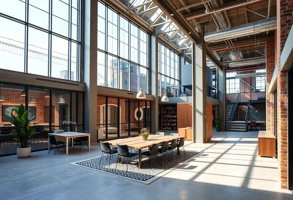 Modern office building for Riverstone Logistics in Rock Hill SC