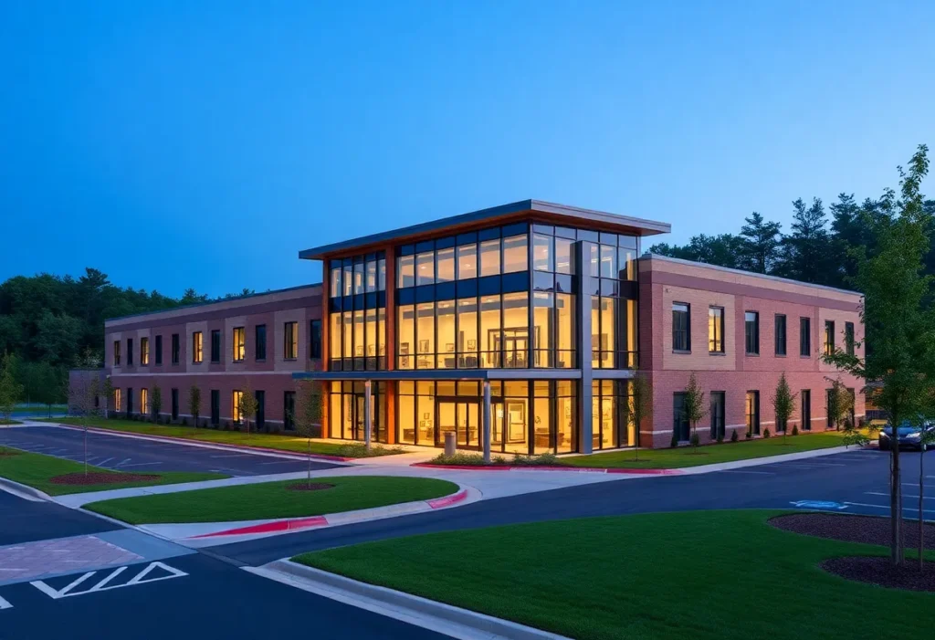 New headquarters of Riverstone Logistics at The Thread in Rock Hill, SC