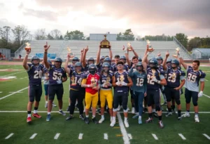 Celebration of Rock Hill high schools winning football championships