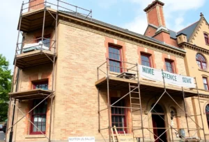 Historic building in York County being renovated