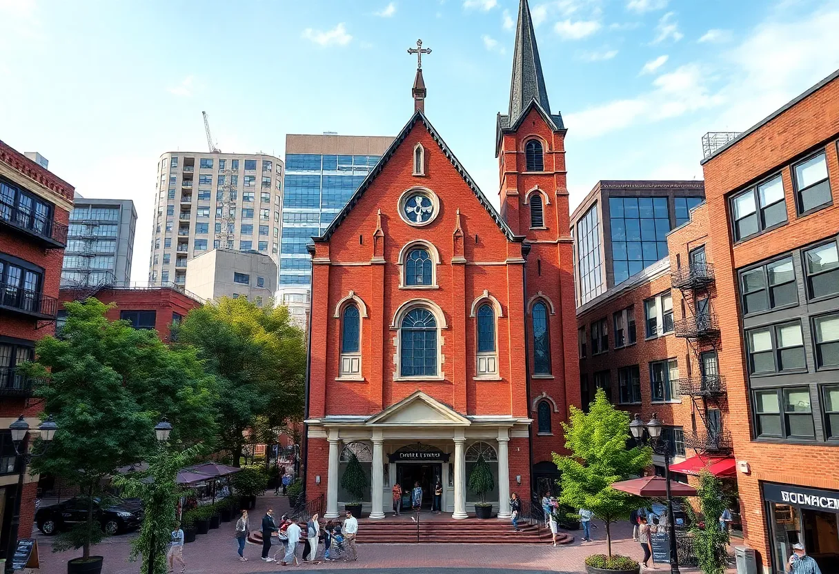 Exterior view of the new Levine Museum of the New South location in Charlotte