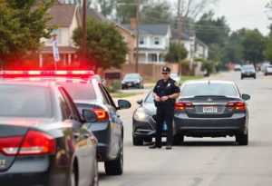 Police traffic stop in Rock Hill