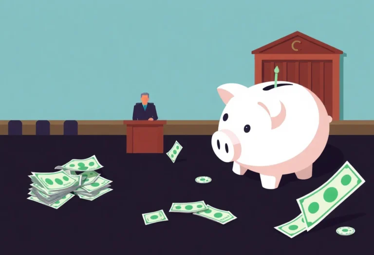 Conceptual image representing money laundering and fraud