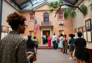 Community engagement during Black History Month at Historic Brattonsville