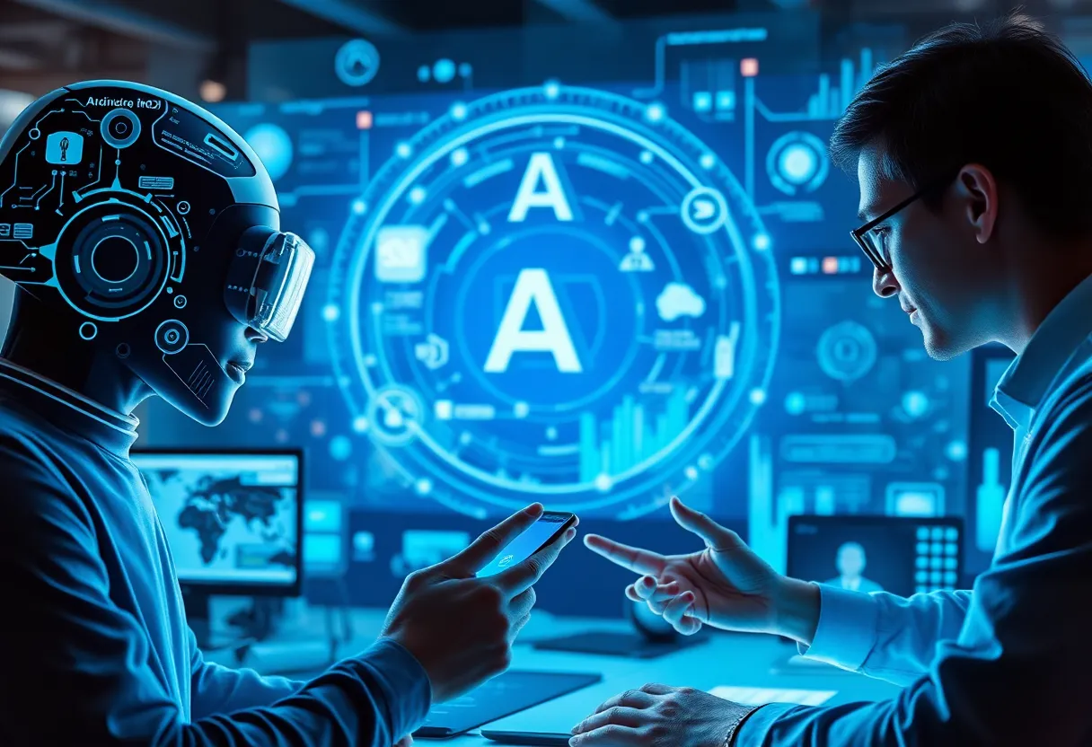 Illustration of emerging technologies transforming digital marketing strategies