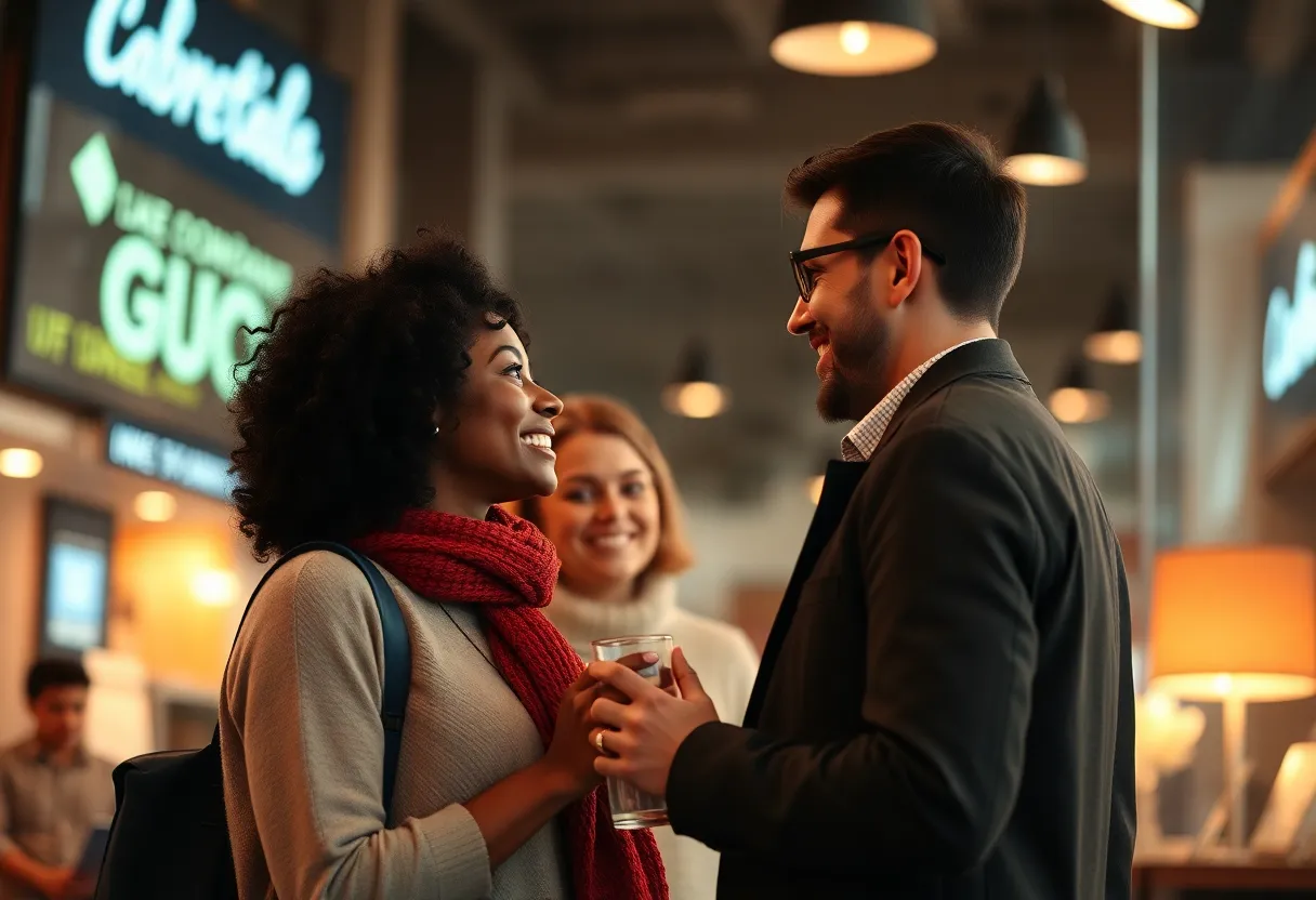 Visual representation of emotional marketing and trust in digital marketing.