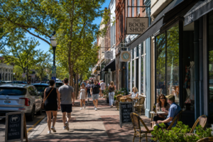 Old Town Rock Hill South Carolina historic downtown Main Street