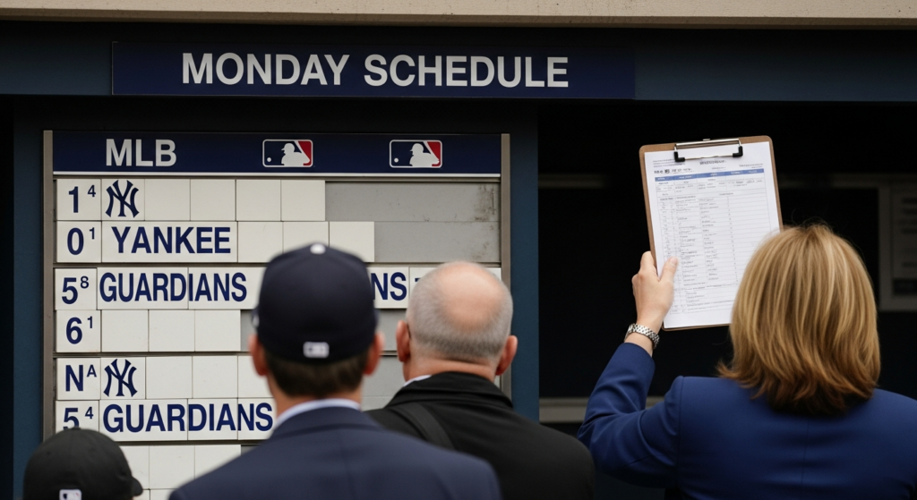 MLB National Broadcasts Feature Tigers, Guardians on Monday