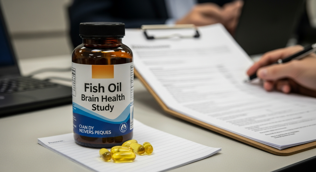 New Study Questions Efficacy of Omega-3 Supplements for Brain Health