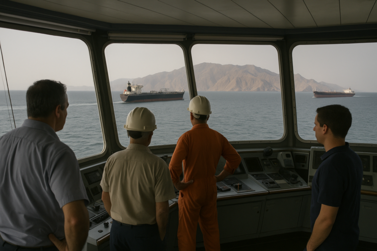 Ships Divert to Oman Waters in Strait of Hormuz Amid Iran Tensions