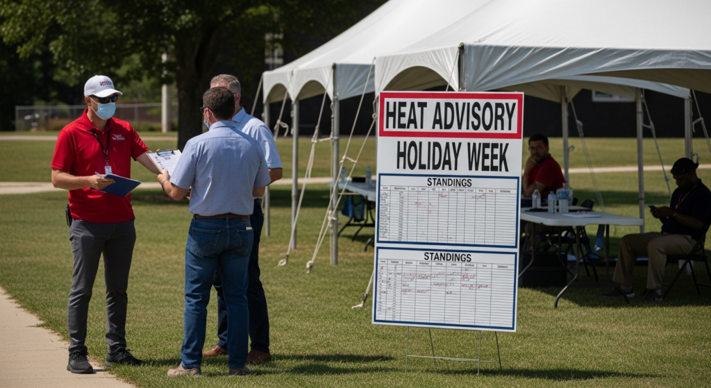 U.S. Heat Risk Looms Over July 4th Holiday; Local Safety Measures Advised