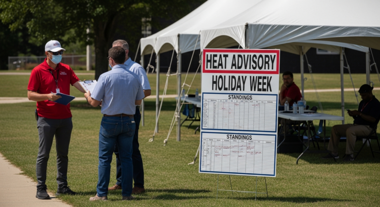 U.S. Heat Risk Looms Over July 4th Holiday; Local Safety Measures Advised