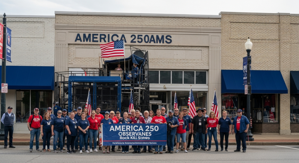 America 250 Observances in Rock Hill Reflect National Political Currents