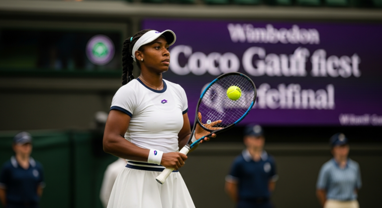 Coco Gauff Reaches First Wimbledon Semifinal, Inspiring Young Athletes in Rock Hill